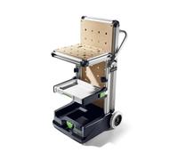 FESTOOL MW1000 Set MFT Mobile Workshop 203802 | Multifunctional workbench with pull-out tray, systainer storage, and MFT-style perforated work surface