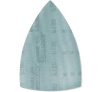 Festool P120 Grit Granat Net 50-Piece, 100 mm Length x 150 mm Width | Open mesh abrasive for filler, paint & varnish sanding - 50 sheets per pack, delta shape