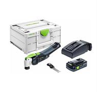Festool Oscilante a batería OSC 18 HPC 4,0 EI-Plus VECTURO | Includes 4.0 Ah battery, quick charger TCL 6, universal saw blade - StarlockMax - 18 V - Bluetooth