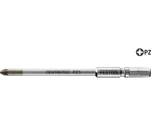 Festool Pozi 1 Bit Pozidrive 100mm FastFix and Centrotec - 2 Pack - 500841