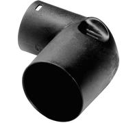 Festool Rot. Adapter D 32 DAG/90°-AS/CT | 90-degree swivel adapter for Festool CT dust extractors - D 32 connection, antistatic (AS), 58 mm inlet nozzle