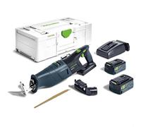 Festool RSC18 5,0 EB Plus 18v Cordless Reciprocating Saw 2 x 5.0ah Bat