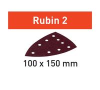 Festool Rubin 2 100x150mm DELTA Sanding Sheets P40 Grit - Pack of 50 - 577571