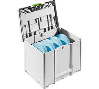 Festool Sanding Medium Systainer³ Granat SYS-STF D225 GR-Set P - 578280-Copy