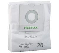 Festool SC FIS-CT 26/5 Selfclean Filter Bag, White