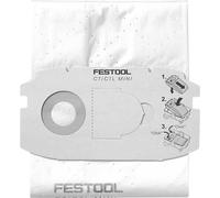 Festool SC FIS-CT Self Clean Filter Bag for CT/CTL MIDI Extractors Pack of 5