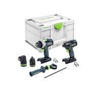 Festool Screwdriver and Drill bit Set TID 18 Basic-Set TPC 18/4