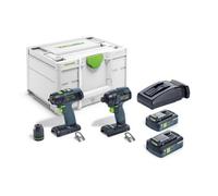 Festool Screwdriver And Drill Bit Set Tid 18 Hpc 4,0 I-Set T18