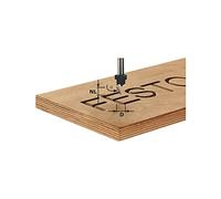 Festool Script Cutter HW S8 D11/60° - Carbide V-Groove Router Bit