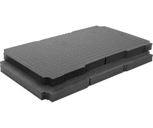 Festool SE-VAR SYS3 L/2-204946 Grid Foam | Genuine OEM replacement grid foam - set of 2 identical inserts - fits SYS3 L Systainer cases