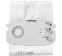 Festool SELFCLEAN Dust Bag for CT Mini (Not Bluetooth Model) - 5 Pack - 498410