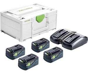 Festool Set de energía SYS 18V 4x5,0/TCL 6 Duo