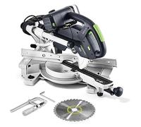 Festool Sierra ingletadora KS 60 E KAPEX | Mobile mitre cut up to 60 degrees, tilt 47 degrees, includes 216 mm saw blade, clamp and key for installation