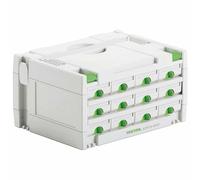 Festool Sortainer Sys 3 Sort 12 491986 Systainer with 12 drawers