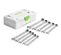 Festool Ring Ratchet Spanner Set SYS3 S 76-RRS-Set