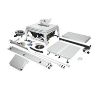 Festool Table Saw TKS 80 EBS (with Circular Saw Blade, Cartridge, Angle Stop, Suction kit, Longitudinal Stop, Sliding Table, Sliding Stick, Allen Wrench,