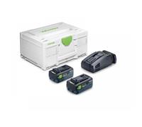 Festool SYS 18v TBX Cordless 2 Battery 8ah and Charger Kit 8ah