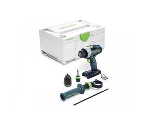 Festool TDC18/4 L-Basic 18v Cordless Quadrive Drill Bare Unit In Systa