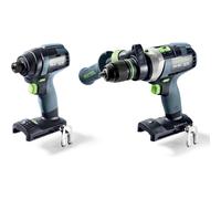 Festool TID TPC 18v Cordless Combi Drill and Impact Driver Kit No Batteries No Charger Case