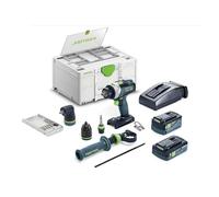 Festool TPC 18/4 5.0/4.0 I-Set Battery Percussion Driver Drill