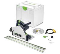 Festool TS 55 FEBQ-Plus 160mm Circular Plunge-Cut Saw 110V 576707 with 1.4m Rail