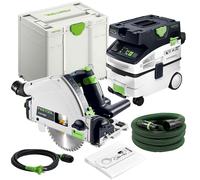 Festool TS 55 FEBQ-Plus Plunge Saw 230V 576706 & Mobile Dust Extractor 578321