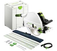Festool TS 75 EBQ-Plus 230V Circular Plunge Saw 576114 With Guide Rail Kit Set