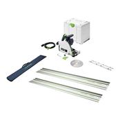 Festool TS60 KEBQ Plunge Saw 240v 576724 with 2 x 1400 Rails, Joining Bars & Bag