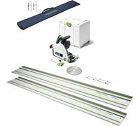 Festool TS60 KEBQ Plus Plunge Cut Circular Saw and Guide Rail Accessory Kit 240v
