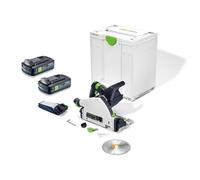 Festool TSC 55 KEB 36v Plunge Saw - 2 x TBX4 4ah Batteries - 578738