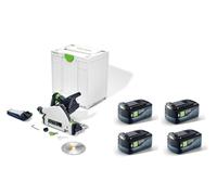 Festool TSC 55 KEB 36v Plunge Saw - 4 x High Performance 5ah Batteries - 578738