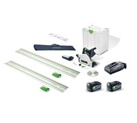 Festool TSC 55 KEB 36v Plunge Saw - High Power 5ah Battery & Rail Set - 578738