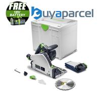 Festool TSC 55 KSEB-Basic 18V Cordless Brushless Plunge Saw Single Battery Bare
