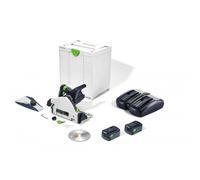 Festool TSC55 KEBI-Plus/XL GB 36V Plunge-Cut Saw Kit With 1 x Guide Rail 1400mm