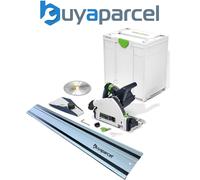 Festool TSC55 KEB-Basic 36V Twin 18v Cordless Plunge Saw 160mm + 1.5m BAP Rail