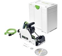 Festool TSV 60 KEBQ-Plus 230V Plunge-Cut Saw Scoring Function with Case - 576733