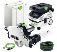 Festool TSV 60 KEBQ-Plus Plunge Saw 230V 576733 & Mobile Dust Extractor 578315