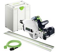 Festool TSV60KEBQ-Plus Plunge-Cut Saw 576733 230V With 1 x Guide Rail FS 1400/2