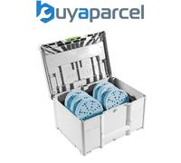 Festool X120 Sanding Abrasive D150 GR SYS Granat 150mm Sanding Sheet + Systainer