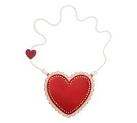 Festoon Heart bag Red one size