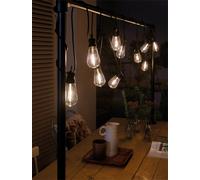 Netagon Luxform Lighting Hawaii 24V 10 Pack Festoon Lights With Warm White Bulbs