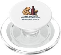 Fetal Alcohol Spectrum Disorders (FASD) Awareness Month PopSockets PopGrip for MagSafe