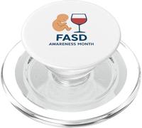 Fetal Alcohol Spectrum Disorders (FASD) Awareness Month PopSockets PopGrip for MagSafe