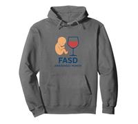 Fetal Alcohol Spectrum Disorders (FASD) Awareness Month Pullover Hoodie