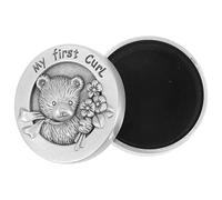 Fetal Hair Keepsake Box Compact Curl Storage for Newborn Smooth Surface Portable Design Memory Storage for Hair Unique Showers