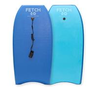 Fetch 50 44 Inch Bodyboard for Adults, Performance Body Board with Stringer and Coiled Leash, Beginner to Intermediate