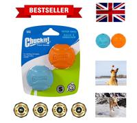 Fetch Ball Dog Toy, Rubber Dog Balls, Launcher Thrower Compatible Pack of 2
