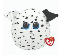 Ty Toys - Squish a Boo Dog Fetch - 20 CM, White, 2009141