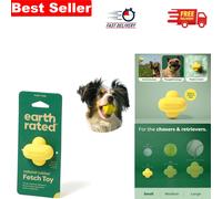 Fetch Fun with Our Natural Rubber Dog Ball - Ideal for Small and Large Breeds