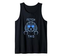 Fetch This Dog Humor Funny German Cockapoo Tank Top